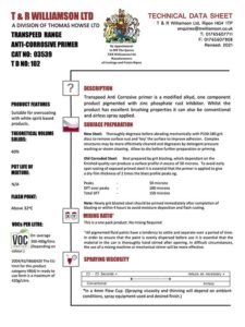 TRANSPEED RANGE ANTI-CORROSIVE PRIME