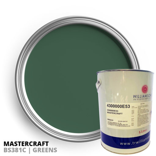 Mastercraft QD Enamel BS381C Green Paint