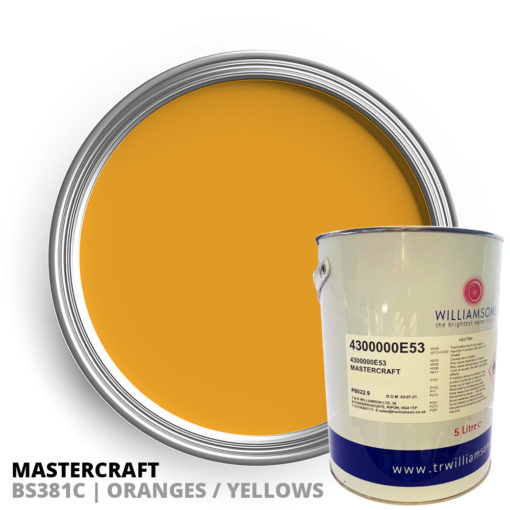 Mastercraft QD Enamel BS381C Orange / Yellow Paint