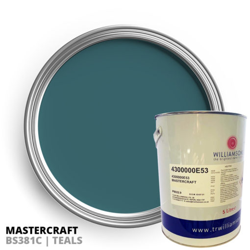 Mastercraft QD Enamel BS381C Teal Paint