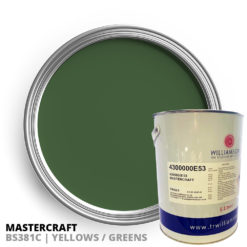 Mastercraft HS BS381C Yellow / Green Paint