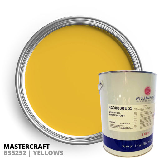 Mastercraft QD Enamel BS5252 Yellow Paint