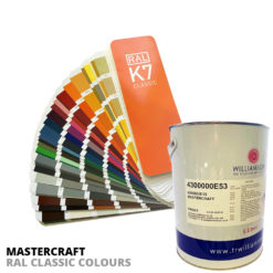 RAL Classic Mastercraft QD Paint Colours