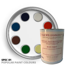 Popular Spec 81 Paint Colours