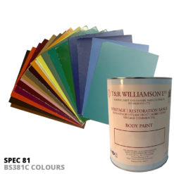 BS 381C Spec 81 Paint Colours