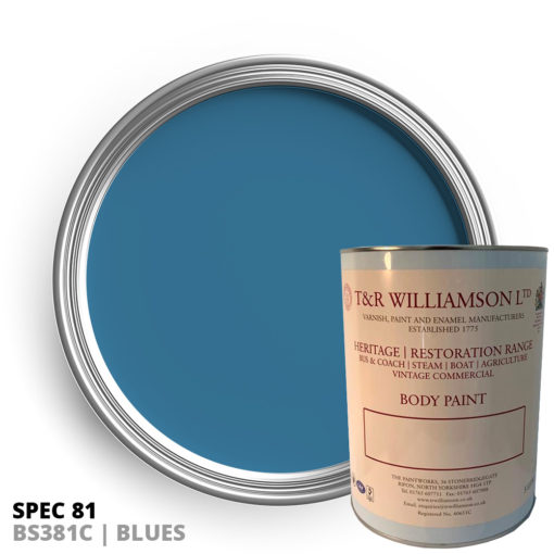 Spec 81 BS 381C Blue Paint