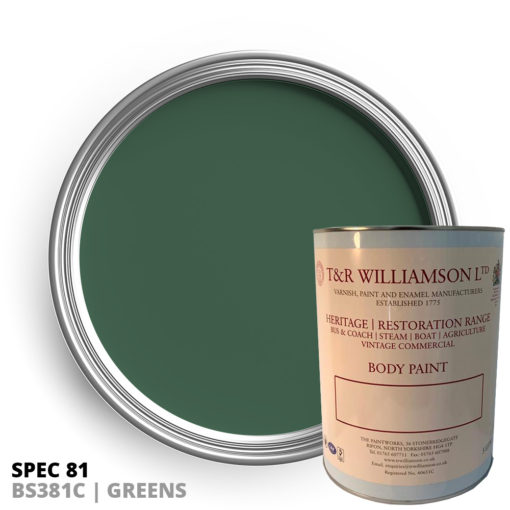 Spec 81 BS 381C Green Paint