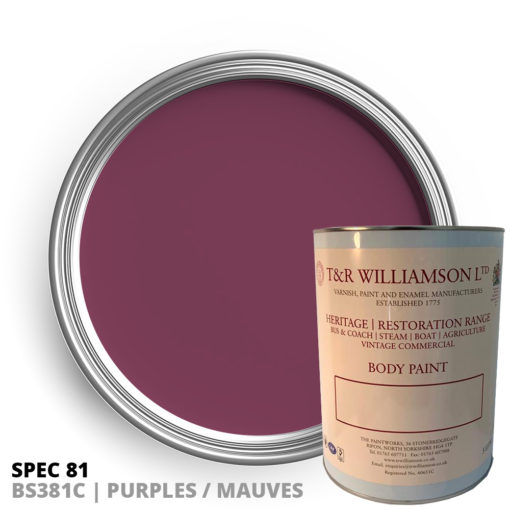 Spec 81 BS 381C Purple / Mauve Paint