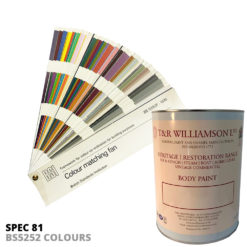 BS 5252 Spec 81 Paint Colours