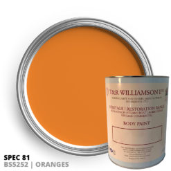 Spec 81 BS 5252 Orange Paint