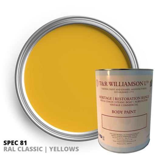 Spec 81 RAL Classic Yellows