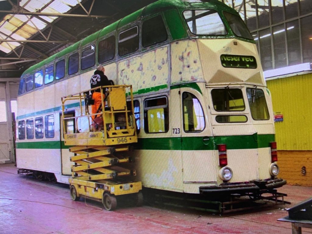 blackpool tram refurbishment