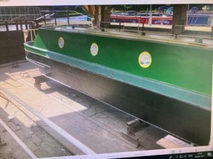 Green Narrowboat Restoration