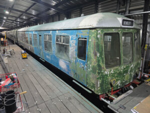 Progress so far on 50933 Class 108 DMU