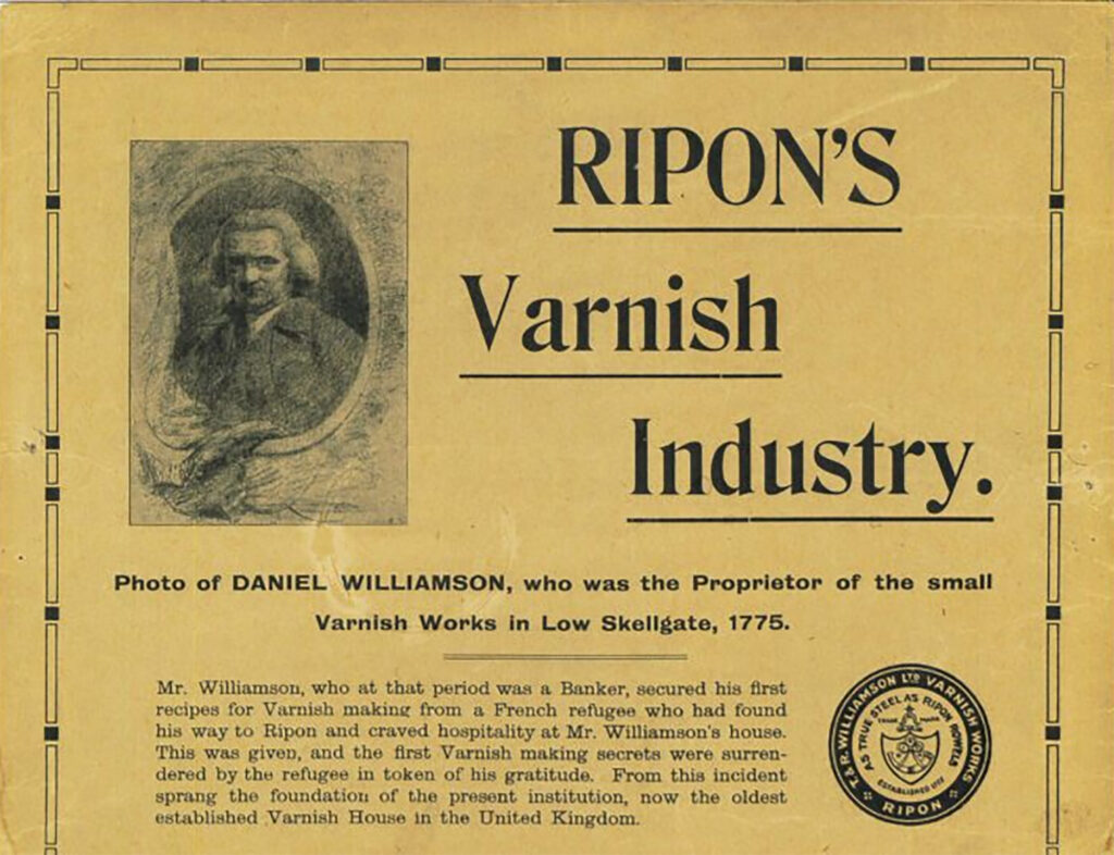 T&R Wiliamson 250 year anniversary